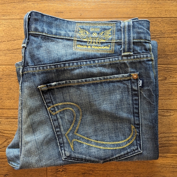 GUC Rock & Republic Men's Jeans Bootcut - Picture 1 of 6